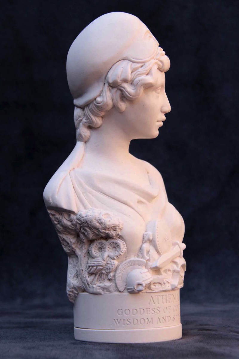 Famous Faces bust of the Greek Goddess Athena.