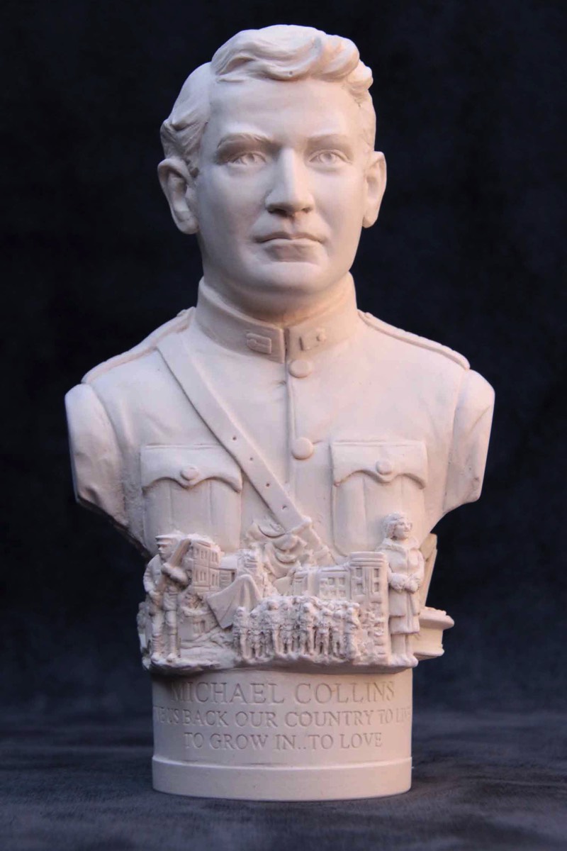 Purchase Famous Faces bust of Michael Collins.