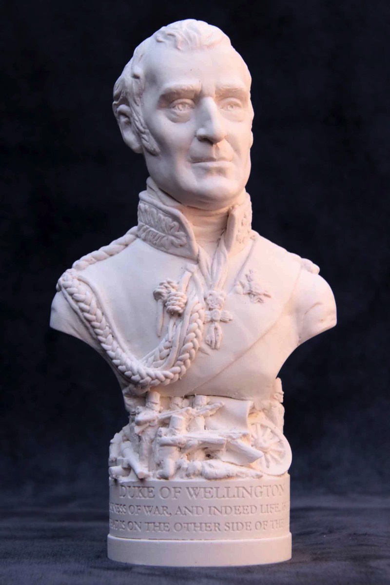 Famous Faces bust of Duke of Wellington.