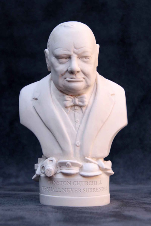 Purchase Famous Faces bust of Winston Churchill