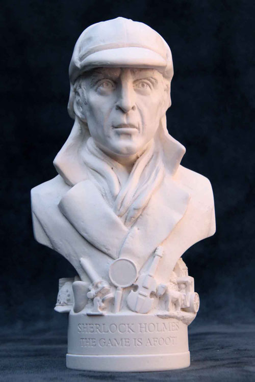 Purchase Famous Faces bust of Sherlock Holmes