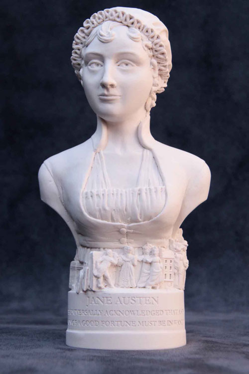 Purchase Famous Faces bust of Jane Austen