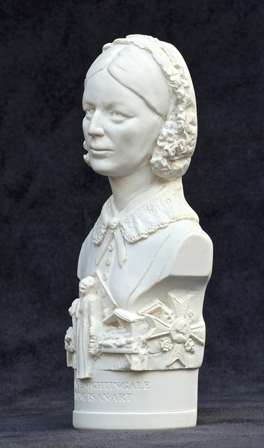 Purchase Famous Faces bust of Florence Nightingale