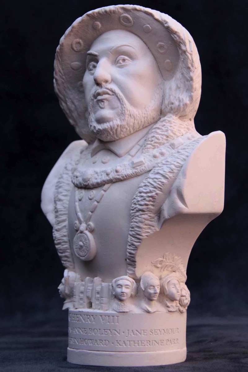 Purchase Famous Faces bust of King Henry VIII