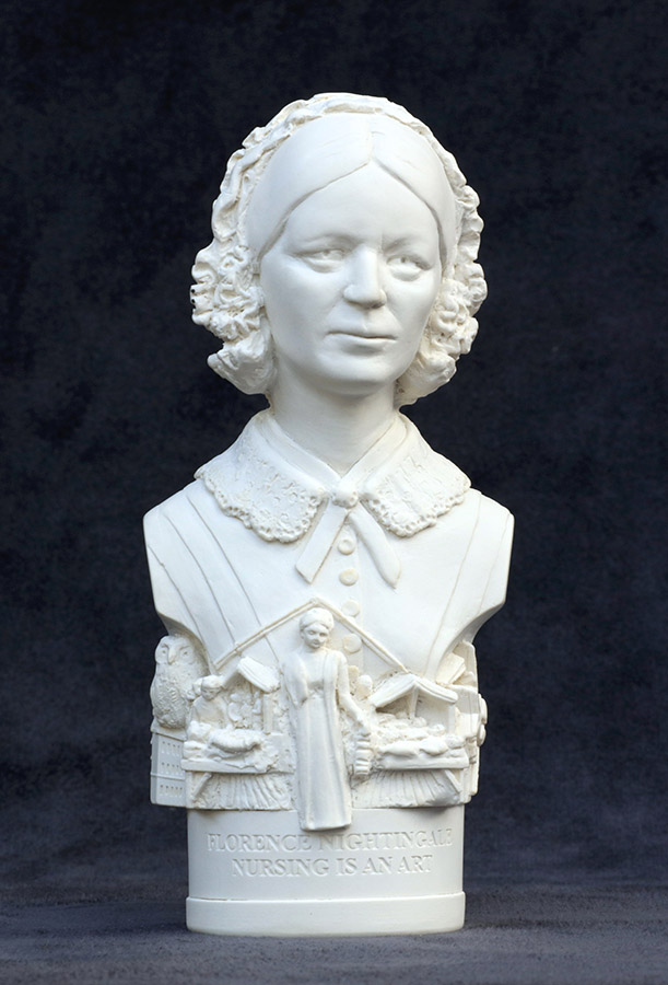 Purchase Famous Faces bust of Florence Nightingale