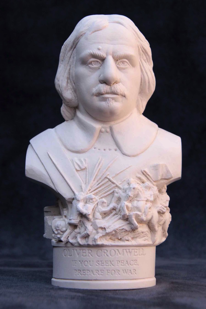 Purchase Famous Faces bust of Oliver Cromwell