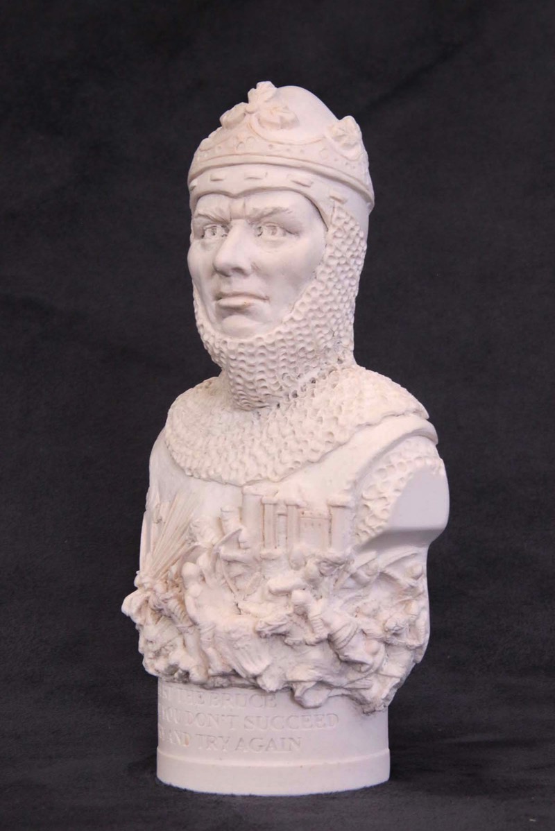 Purchase Famous Faces bust of Robert The Bruce