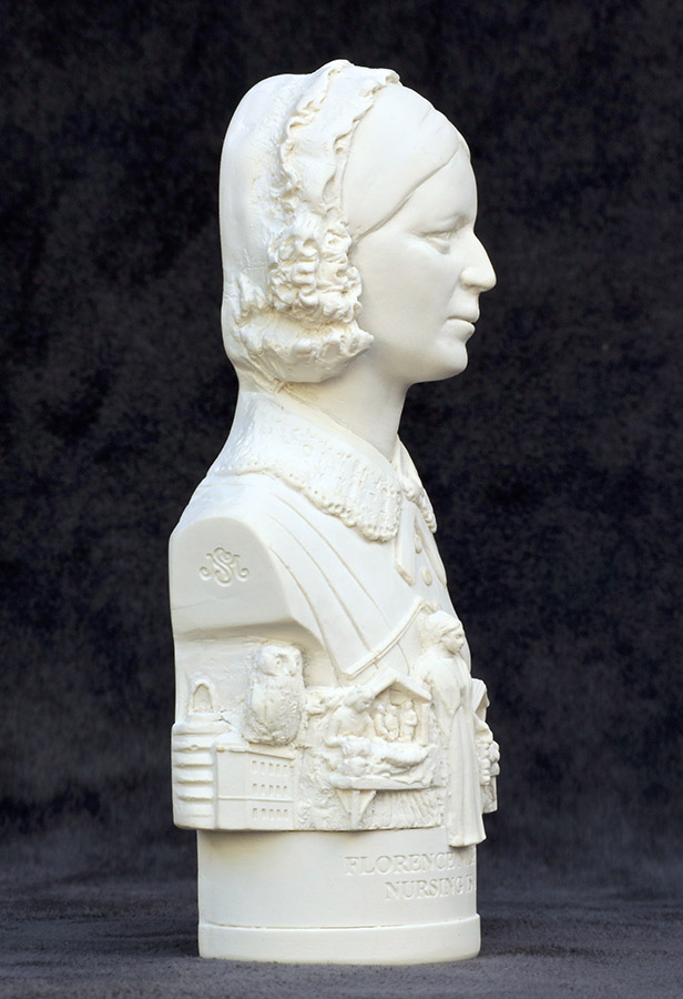 Purchase Famous Faces bust of Florence Nightingale