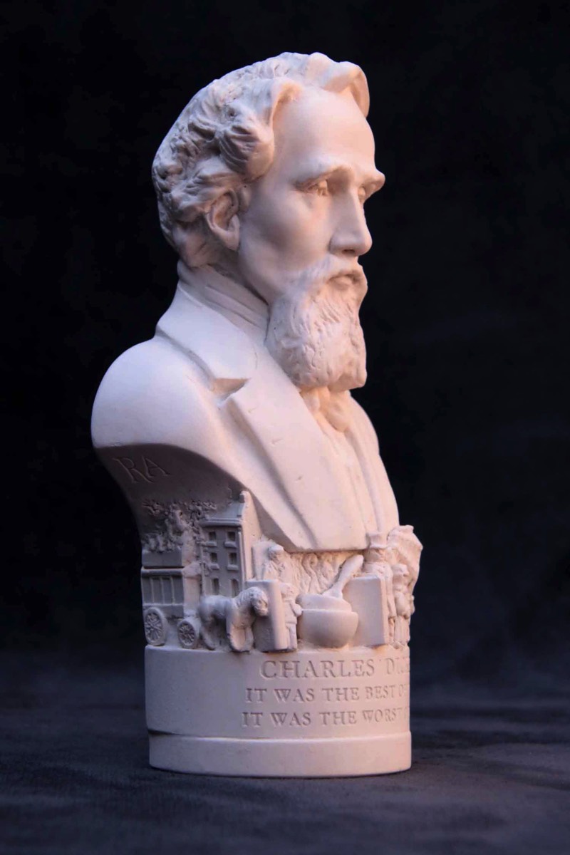 Purchase Famous Faces bust of Charles Dickens